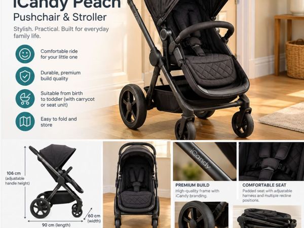 icandy Baby Stroller - Main image