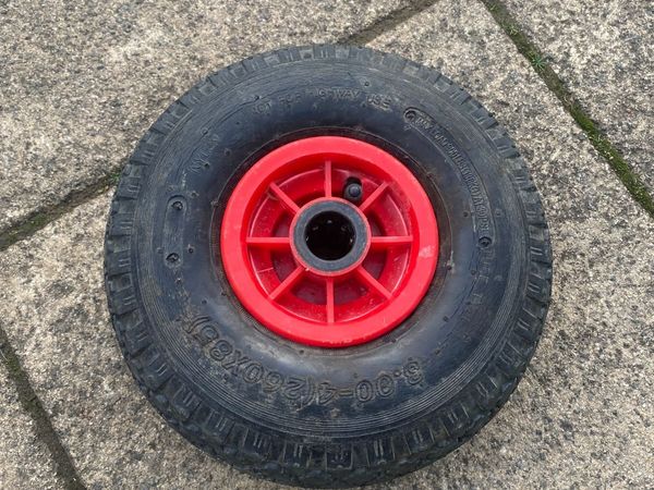 Pneumatic Wheel for Trolley Size: 3.00-4 - Main image