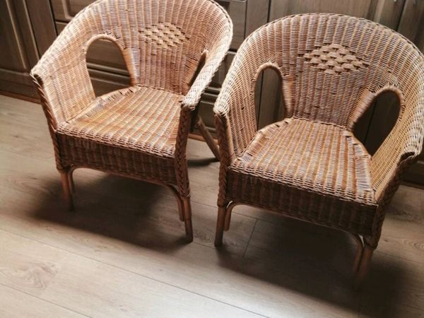 2 Wicker Chairs - Main image