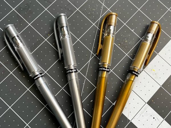 Four Uni Ball Signo Pens - Main image