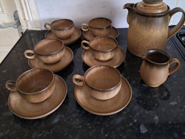 Denby coffee set plus side plates - Main image