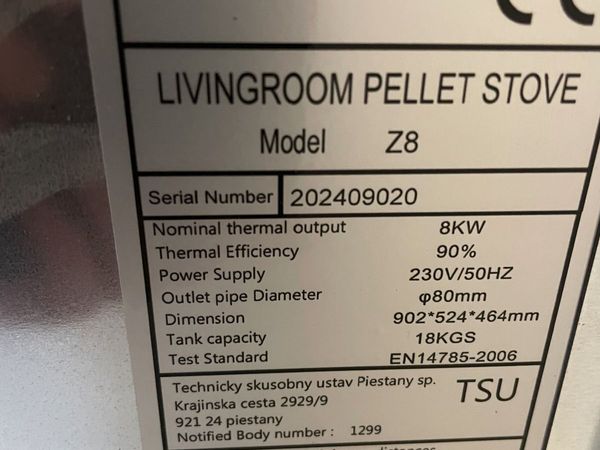 Henley 8kw Wood Pellet Stove - Main image