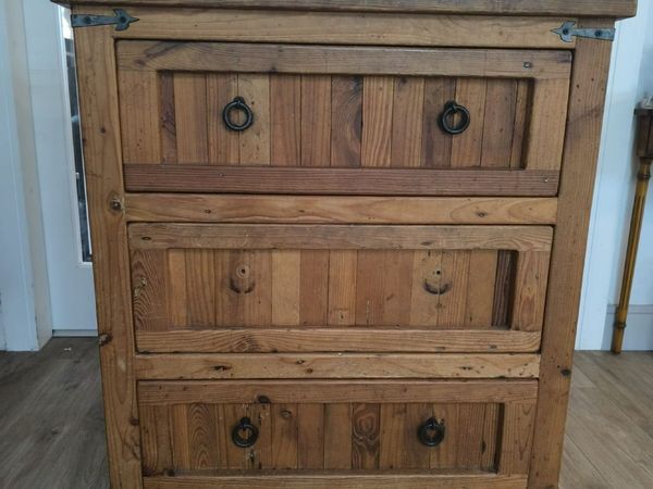 Mexican-style rustic dresser. - Main image
