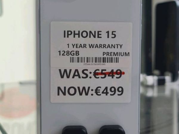 IPHONE 15 128GB PREMIUM 1 year warranty - Main image