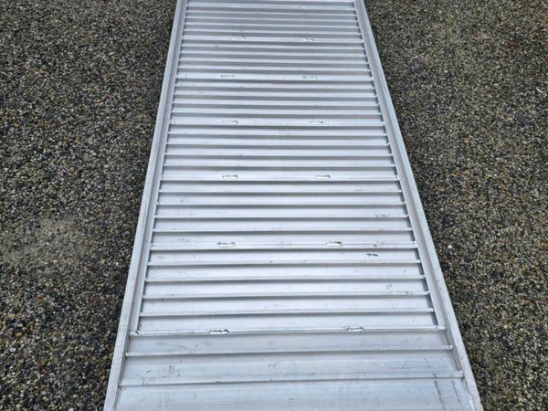 Aluminium ramp. 2.4m long - Main image