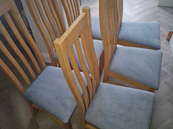 Solid wood dining chairs - Main image