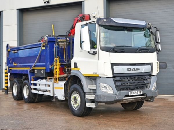 2019 DAF CF370 6X4 TIPPER GRAB - Main image