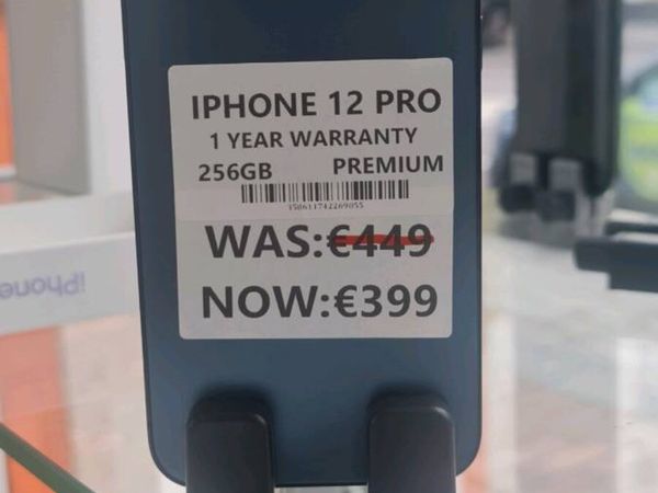 IPHONE 12 PRO 256GB PREMIUM 1 year warranty - Main image