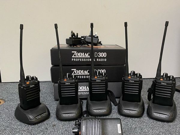 6 x Zodiac 2 way radios - Main image