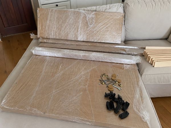 Light Oak Single Bed Frame – As New - Main image