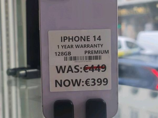 IPHONE 14 128GB PREMIUM 1 YEAR WARRANTY - Main image