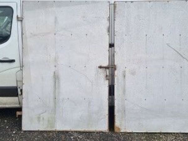Metal Doors 2 x sets of metal garage size doors 1 - Main image