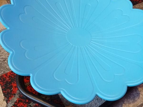 Sensory swivel Chair (Blue flower) - Main image