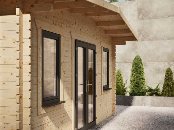 🏡 28x16 COOLA MANOR LOG CABIN – 44mm Cabin - Main image