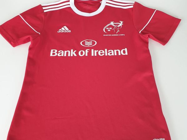 Munster rugby adidas summer camp shirt size small - Main image