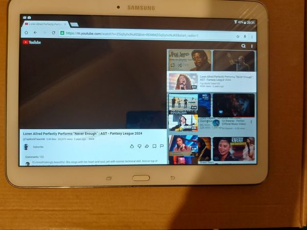 Samsung Galaxy Tab 4, Model SM-T530, 16GB, White - Main image
