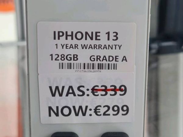 IPHONE 13 128GB GRADE A 1 year warranty - Main image