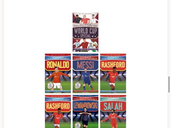 Ultimate Football Heroes Book Bundle (7 Books) - Main image