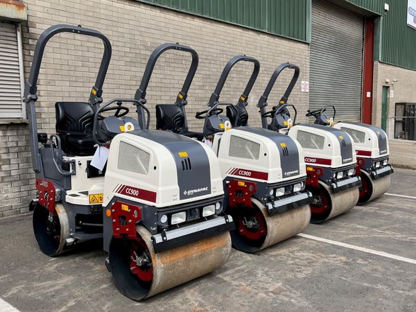 New Dynapac CC900 Plus Asphalt Rollers - Main image