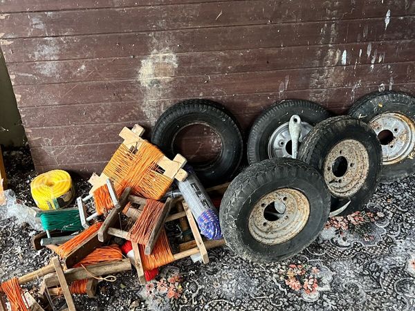 Boat trailer wheels - Main image