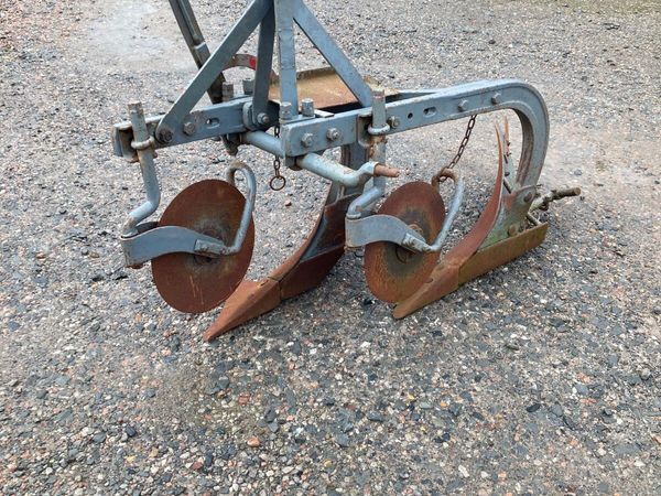 Ferguson two furrow plough. - Main image