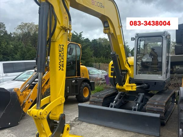 Wacker Neusson 8003 Excavator - Main image