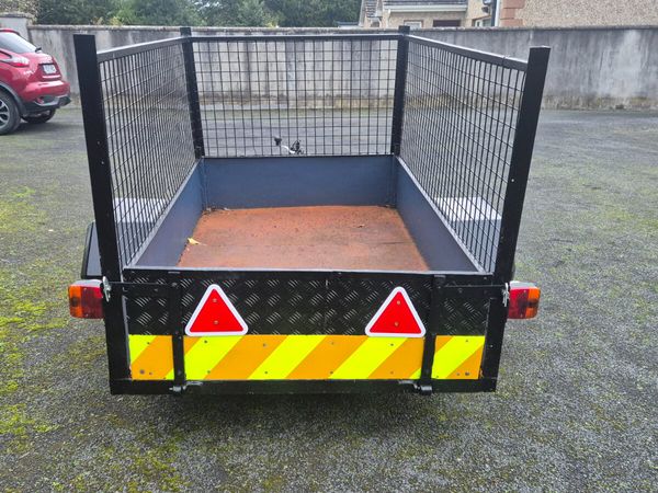 CAR TRAILER WITH SIDE MESH - Main image