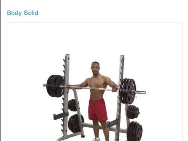 Body-Solid GPR 370 Commercial Multi-Press/Squat Ra - Main image