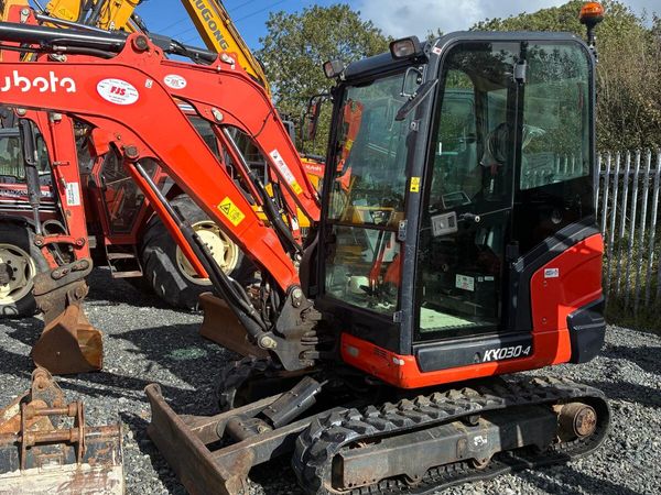 Kubota KX030 Mini Excavator – 2021 - Main image