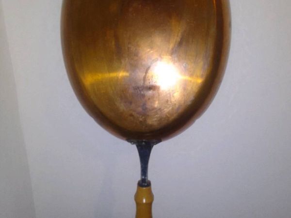 Vintage swiss copper skillet  stockli netstal - Main image