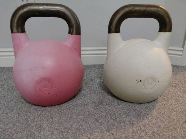 2 competition kettlebells
Steel 
8kg - 
14kg - - Main image