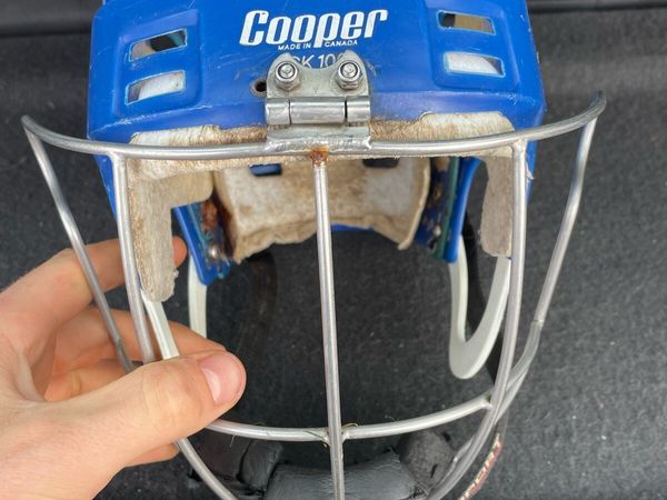 Oldstyle blue cooper helmet - Main image