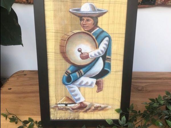 Vintage South American Painting - Main image