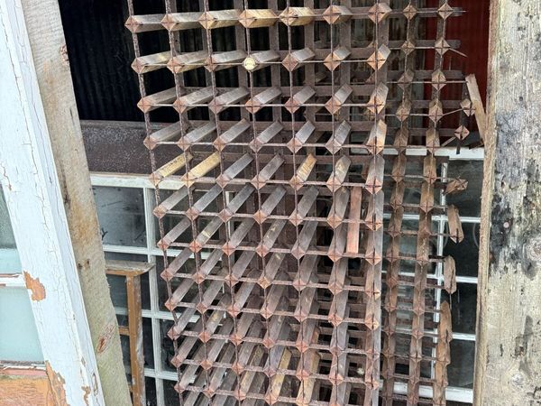 Original wine racks Prehen House. - Main image