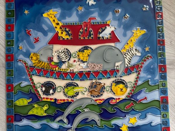 Noah's Ark / Ceramic Art Tile - Main image