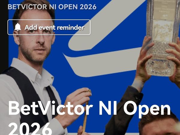Northern Ireland snooker open tickets - Main image