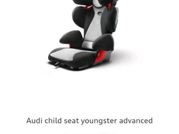 Audi toddler child youths car seat  15-36 kg II - Main image