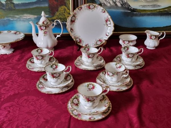 23 Pc. Royal Albert Celebration Bone China Tea Set - Main image