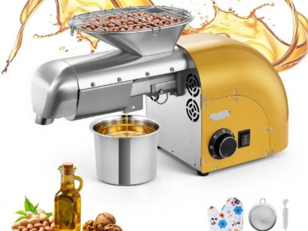 Oil Press Machine, 5KG/H Capacity, 1250W Oil - Main image