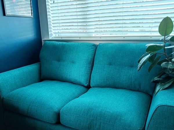 2 seater Sofa Bed Almost New! - Main image