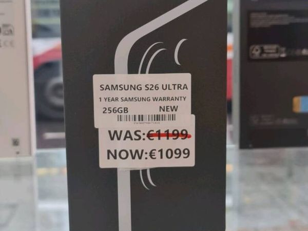 SAMSUNG S26 Ultra 256GB New 1YEAR WARRANTY - Main image