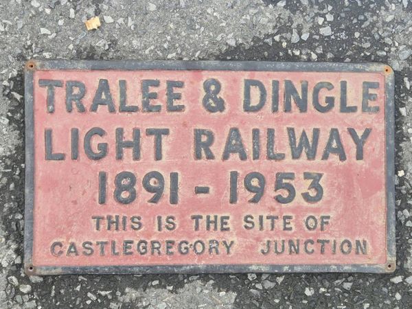 Cast iron railway sign - Main image
