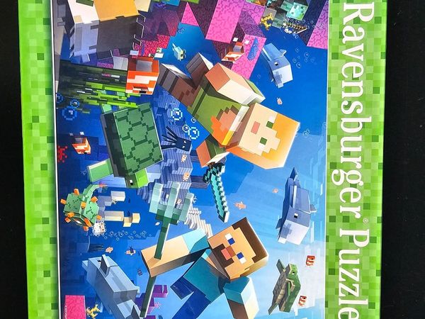 Minecraft Ravensburger Puzzles – 200 & 300 Pieces - Main image