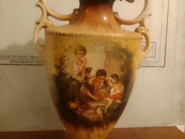 Antique edwardian murillo vase 1910 - Main image