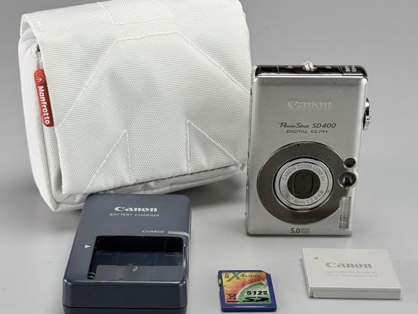 Canon Powershot SD400 5MP Digital Elph  Ultra Comp - Main image