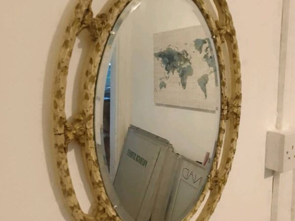 Vintage atsonea open fret work wall mirror - Main image