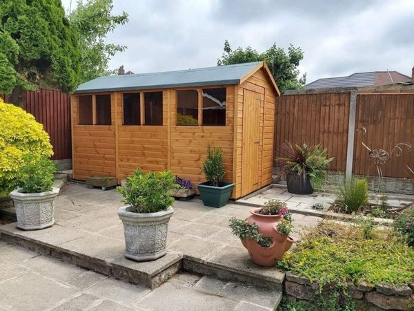🪵 COOLA DELUXE TIMBER GARDEN SHEDS . NAAS. - Main image