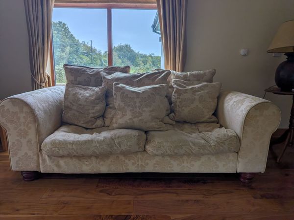 Cream 3-seater & 2-seater sofas - Main image