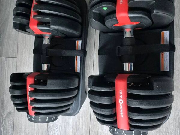 Adjustable dumbells - Main image