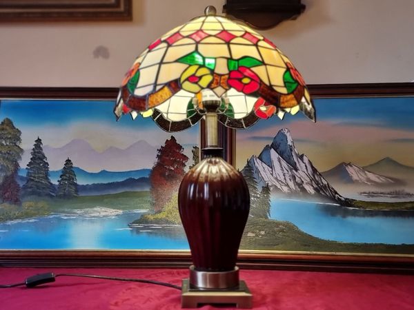 24"Tall Tiffany Style Table Lamp With 18"WideShade - Main image